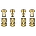 Garden Hose Quick Connect - Connect Garden Hose Fittings Water Hose Quick Connect 3/4 Inch Male and Female Set 4 Set