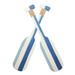 2pcs Nautical Oar Paddle Wooden Oar Decor Home Decor Beach Theme Home Decoration Hanging Wall Decor Ornament