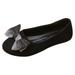 TOWED22 Women s Slip on Flats Classy Round Toe Solid Classic Mary Jane Ballet Dance Shoes Soft Comfortable PU Flat Shoes(Black 9)