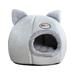 Shinysix Sleeping nest Cave Bed Removable Cushion 2-in-1 Cat Hut Removable Cushion Tent Cave Bed Tent Pet Cat Cushion Pet Bed Removable Cushion Pet Pet Tent Cave