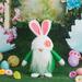 Apmemiss Indoor Christmas Decorations Clearance Easter Decoration Bunny Faceless Dwarf Doll Doll Window Decoration Home Decoration Christmas Room Decor