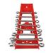 Lloopyting Shoe Organizer For Closet Closet Organizers And Storage Slot Wrenches Rack Plastic Holder Tools Mounted Standard Organizer Red Wall 9 Housekeeping & Organizers Red 23*12*4Cm