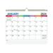 Ozmmyan Desk Calendar Wall Calendar 2024-25 Planning Calendar Thick Paper Annual Calendar With Multiple Holidays For Planning And Organization 2024 Planner Organized