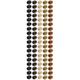 1200 Pcs Wooden Beads Jewlery Wood Beads for Crafts Crafts DIY Beads Colored Beads Natural Beads