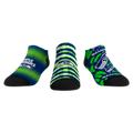 Unisex Rock Em Socks Seattle Seahawks Make Some Noise Three-Pack Low-Cut Set