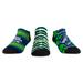 Unisex Rock Em Socks Seattle Seahawks Make Some Noise Three-Pack Low-Cut Set