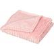 Homcom - Flannel Fleece Blanket Throw Blanket for Bed Pink Single - Pink