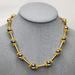 Anthropologie Jewelry | 5 For $25! Anthropologie Baguette Beaded Necklace Yellow Gold Tone Necklace | Color: Gold/Yellow | Size: Os