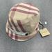 Burberry Accessories | Burberry Women’s Hat | Color: Cream/Pink | Size: Os