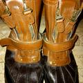 Polo By Ralph Lauren Shoes | Leather Ranger Boots | Color: Black/Brown | Size: 2b