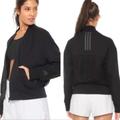 Adidas Jackets & Coats | Adidas 2x Id Mesh Bomber Jacket With Mesh Back Nwt | Color: Black | Size: 2x