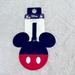 Disney Other | Disney Mickey Mouse Luggage Tag | Color: Black/Red | Size: Os