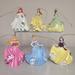 Disney Holiday | 6pc Disney Princess Ornament Set | Color: Gold/Red/White | Size: Os