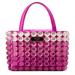 Kate Spade Bags | Kate Spade New York Pink Sam Icon Rock Candy Beaded Satin Tote Crossbody Bag | Color: Pink/Silver | Size: Os