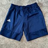 Adidas Shorts | Adidas Fleece Lined Shorts Size X-Large. Never Worn!! | Color: Blue | Size: Xl
