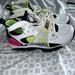 Nike Shoes | Nike Air Huarache Fuchsia Volt Sneakers - 10.5 | Color: Pink/White | Size: 10.5