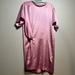 Zara Dresses | Brand New Without Tags- Zara Pink Short Satin Dress Size Large | Color: Pink | Size: L