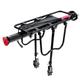 Bike Panniers Rear Rack Mountain Bike Aluminum Alloy Rear Rack Bicycles Luggage Saddle Bag Carrier Stand Shelf 10KG Weight Bearing Cycling Bike Pannier Rack