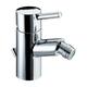 Bristan PM BID C Chrome Prism One Handle Bidet Mixer with Pop Up