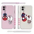 Coque de téléphone SpidSuffolk Hello Kitty avec dragonne coques en silicone pour iPhone 15 14 13 12