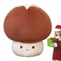 Peluche en forme de champignon jouet en peluche plante toxique Kawaii oreiller en peluche doux