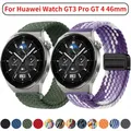 Bracelet magnétique en nylon pour Huawei Watch GT3 Pro Samsung Watch 3 4 3 4 46mm 4Pro 22mm