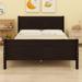 Red Barrel Studio® Montell Panel Bed Wood in Brown | 35.4 H x 57 W x 82.3 D in | Wayfair 5DEB8BE82CE34FB08B92DB67002B78D3