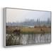 Wexford Home Out w/ The Twins Canvas, Solid Wood in Gray | 25 H x 37 W x 2 D in | Wayfair CF10-47920-FL102