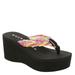 Rocket Dog Crush Wedge Sandal - Womens 9 Multi Sandal Medium