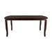 Simple Design 1pc Dining Table with Separate Extension Leaf