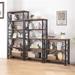 Bookshelf, 6-Tier Industrial Bookshelf, Etagere Bookcases and Bookshelves, Tall Bookshelf Storage Organizer