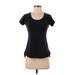 Calia by Carrie Underwood Active T-Shirt: Black Activewear - Women's Size Small