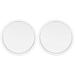 2pcs Suction Cup Vanity Mirror Round Magnifying Mirror Bathroom Magnifying Mirror Makeup Mirror