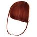 Gzwccvsn Clip In Bangs Human Hair Thin 2024 Wispy Hair Bangs Clip in Human Hair Fringe Curtain Bangs Hair Clip on Wiggy Front Hair Pieces for Women Lace Front Bangs Clip in Hair Extensions