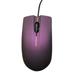 Qisuw USB Wired Game Mouse 3-Button Frosted Surface Sensitive Optical Mouse for Office Gaming PC Keyboard 1200dpi