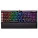 Restored Corsair K95 RGB Platinum XT Mechanical Gaming Keyboard Backlit RGB LED CHERRY MX SPEED RGB Silver Black [Refurbished]