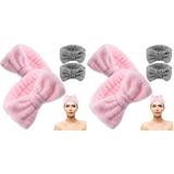 8 Pcs Bow Headband Tiara Facial Headband for Women Skin Care Hair Headband Athletic Headbands Face Wash Headwrap Miss