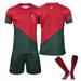 Adult 2022-2023 Soccer World Cup Portugal Fans Jerseys Football Team Shirts Red
