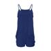 Don t Miss! Gomind Summer Dresses for Women 2024 Womens Tennis Dress Workout Dress with Shorts Sleeveless Spaghetti Straps Golf Athletic Dresses Blue XXL