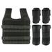 Shinysix Exercise Weight Set Vest Cloth Arm Max Adjustable Vest Adjustable Vest Cloth Vest Cloth Arm (Empty)