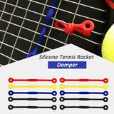 POWERTI Tennis Damper Tennis Damper 10Pcs Tennis Damper Tennis Damper Silicone Tennis Tennis Damper Silicone Silicone Tennis Vibration