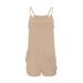 Don t Miss! Gomind Summer Dresses for Women 2024 Womens Tennis Dress Workout Dress with Shorts Sleeveless Spaghetti Straps Golf Athletic Dresses Khaki XL