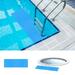 Leesechin Swimming Pool Ladder Mat - Protective Pool Ladder Pad Step Mat With Non-Slip Texture Blue Sports and Outdoors Clearance