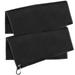 2 Pcs Golf Towel Golfing Towels Sports for Sweat Accessory Microfiber Men with Buckle Professional Balls Man