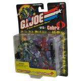 GI Joe Vs. Cobra Wet-Suit Vs. Red Cobra Moray (2001) Hasbro Action Figure Set