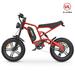 Hidoes Electric Bike Mountain E-bike for Adults with 20 Fat Tire 1200W 7 Speeds Cruiser Ebike Adult Electric Bikes up to 32mph & 43miles 330lbs Capacity