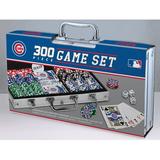 MasterPieces Casino Style 300 Piece Poker Chip Set - MLB Chicago Cubs