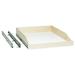 Slide-A-Shelf Made-To-Fit Slide-Out Shelf 21 W x 23.5 D Birch Soft Close