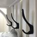 Zinc Alloy Clothes Hook Modern Simple Hallway Hook Furniture Hardware Accessories Multifunctional Clothes Hook