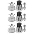 3 Sets Pressure Cooker Replacement Parts Pressure Cooker Jigger Valves Relief Replacement Valves